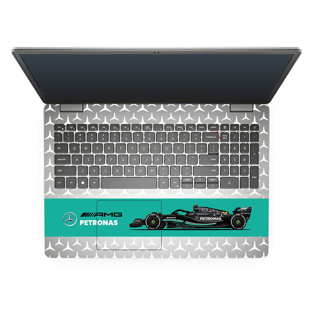 Transparent Mercedes AMG F1 Dell Inspiron 3501 Laptop Skin
