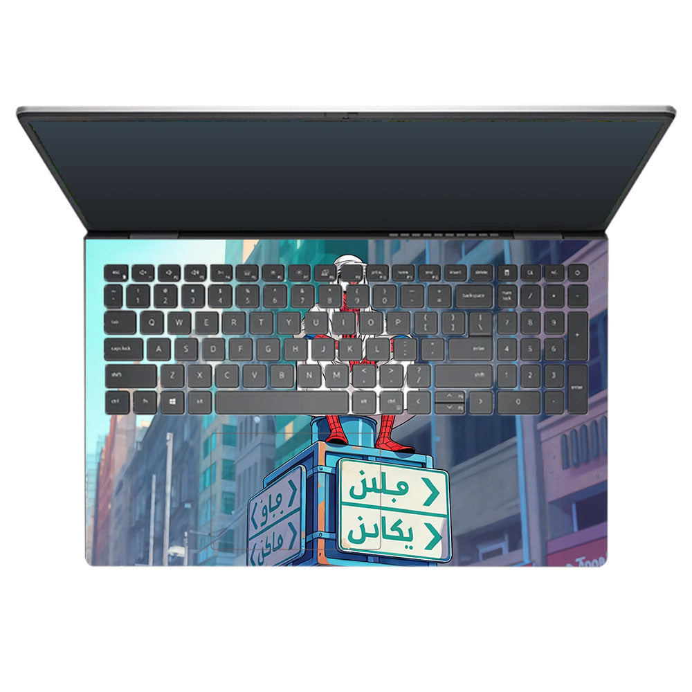 Arabian Spider Man Dell Inspiron 3520 3D Laptop Skin