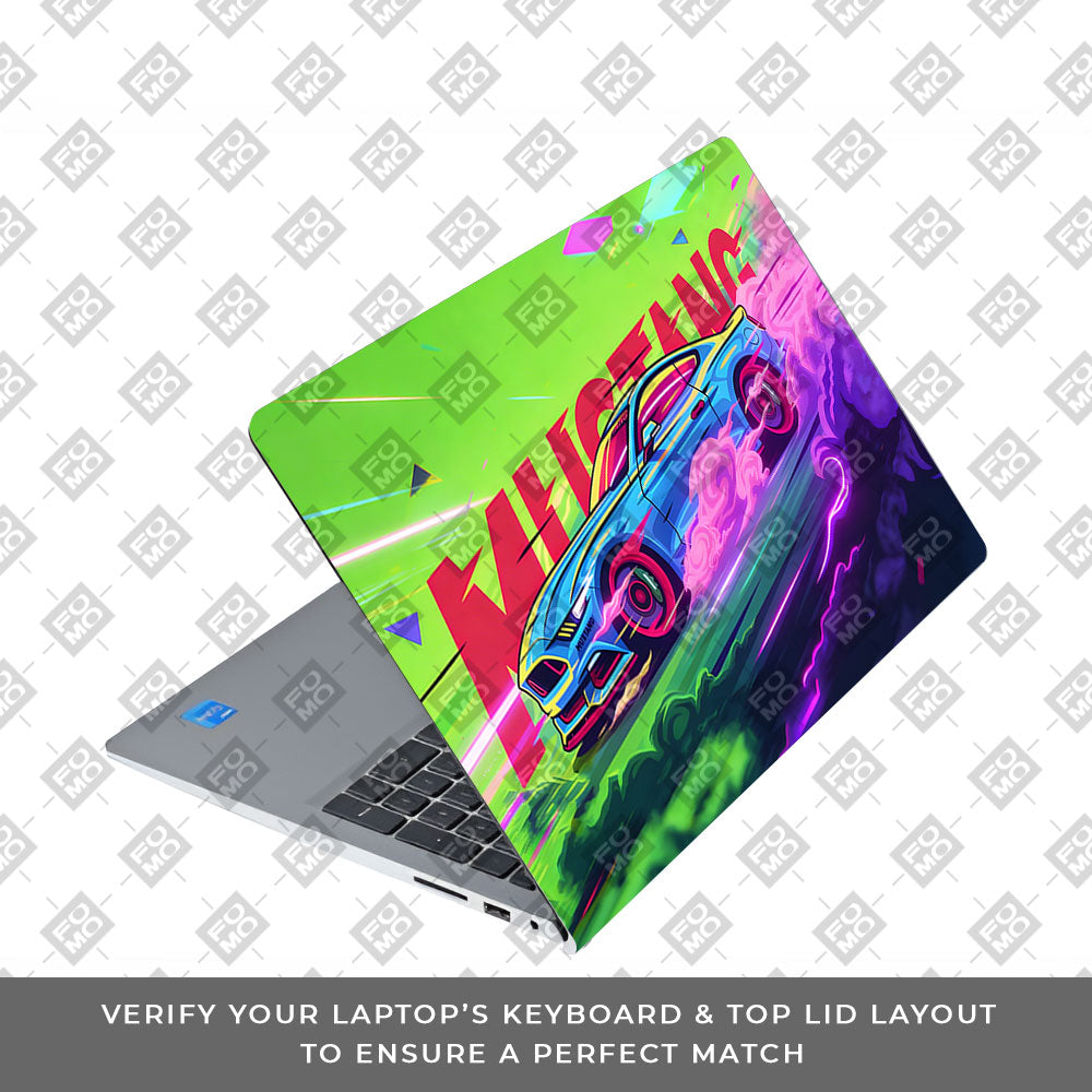 Ford Mustang Legacy Dell Inspiron 3520 3D Laptop Skin