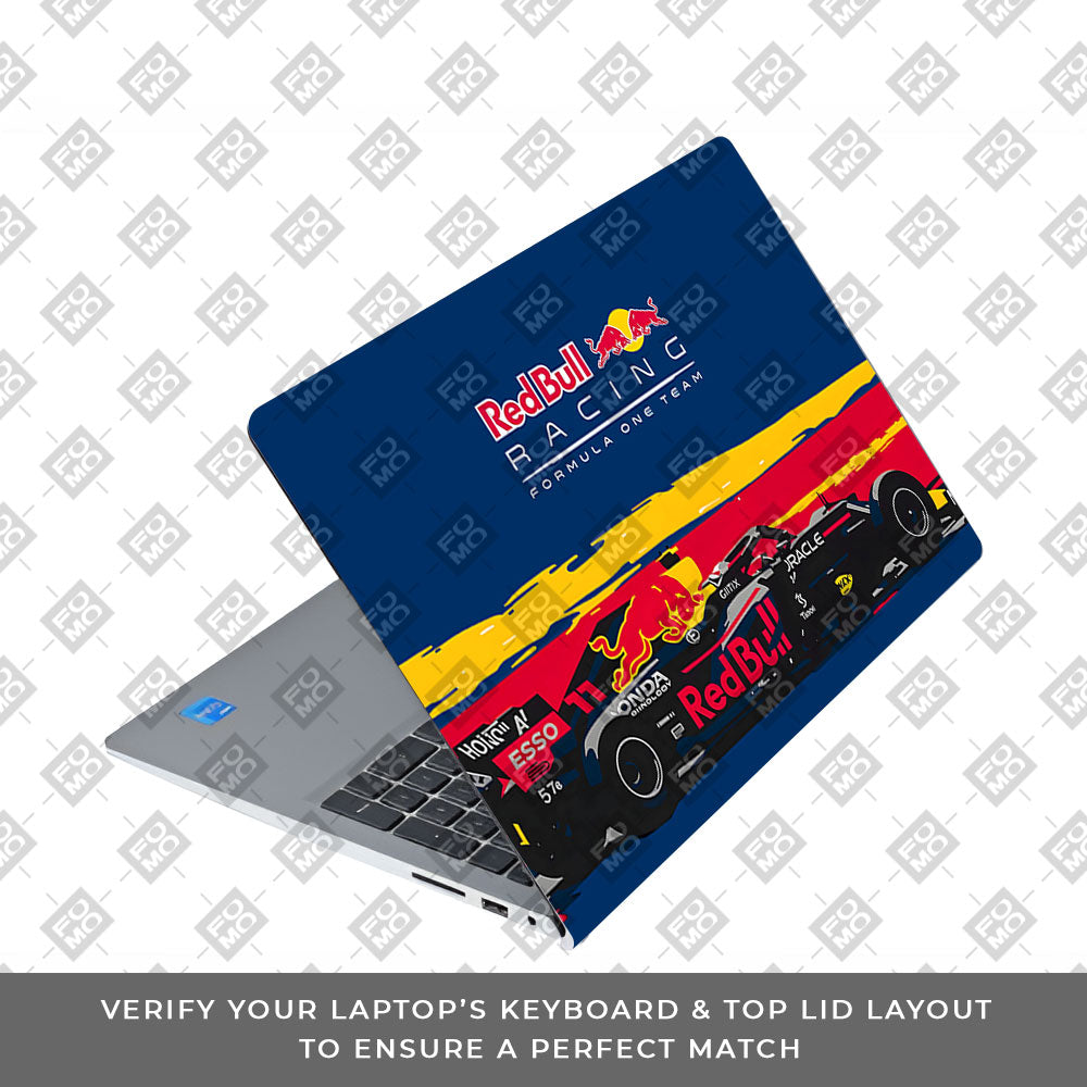 Red Bull Racing Formula One Team Dell Inspiron 3520 3D Laptop Skin