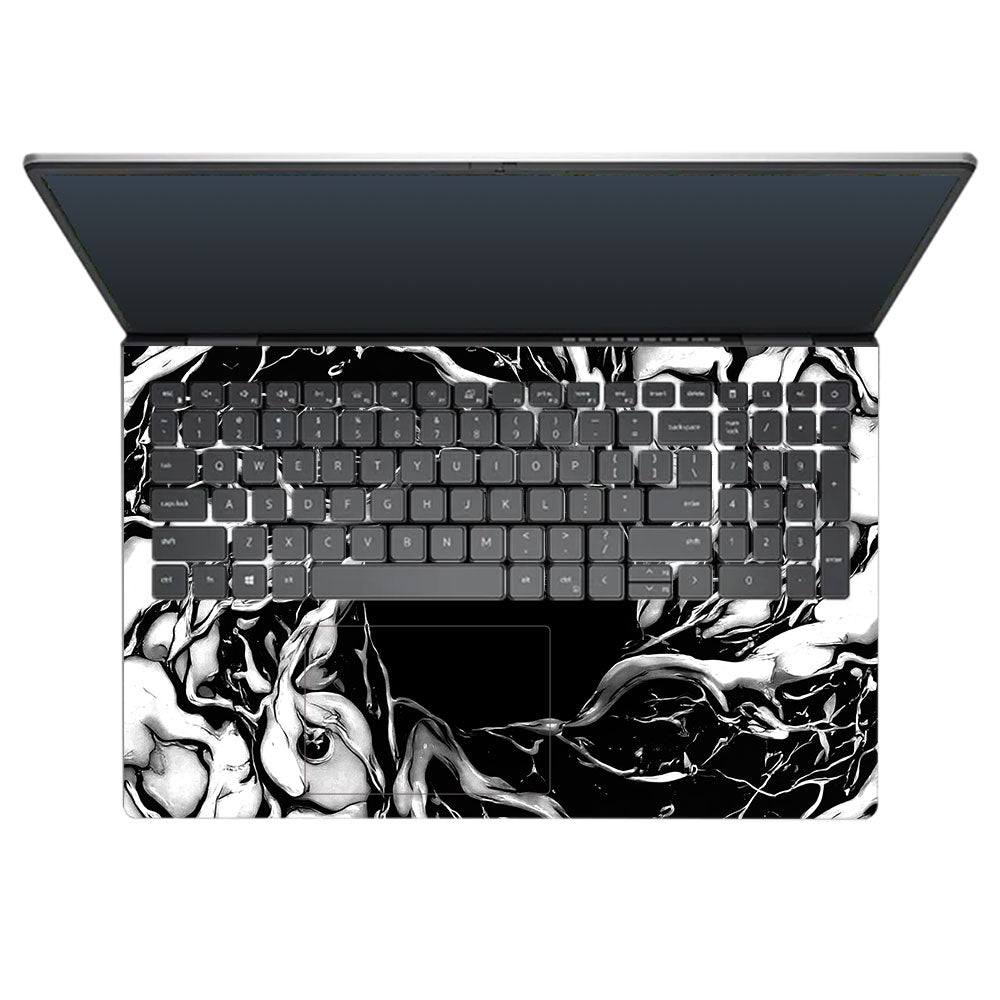 Spiderman Web Black Dell Inspiron 3520 3D Laptop Skin
