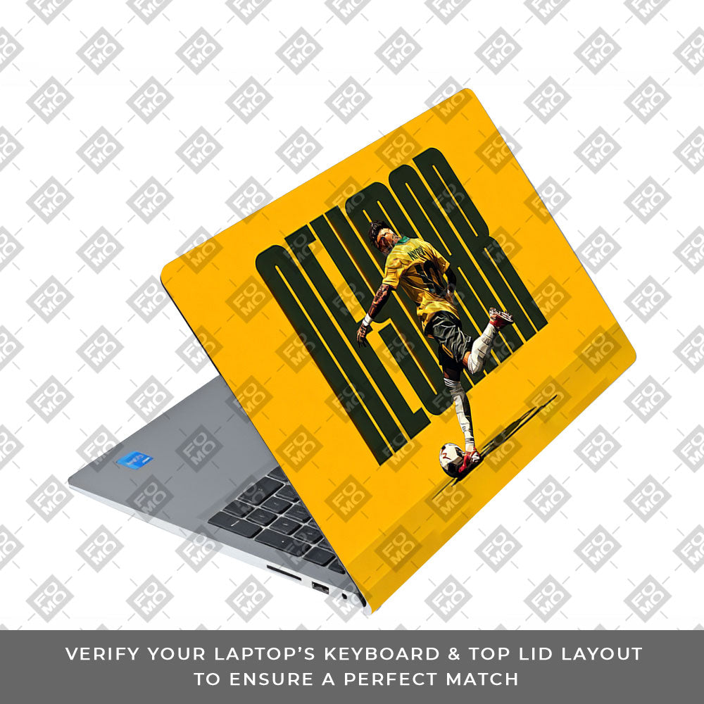 Neymar Brazil Drip Dell Inspiron 3520 3D Laptop Skin