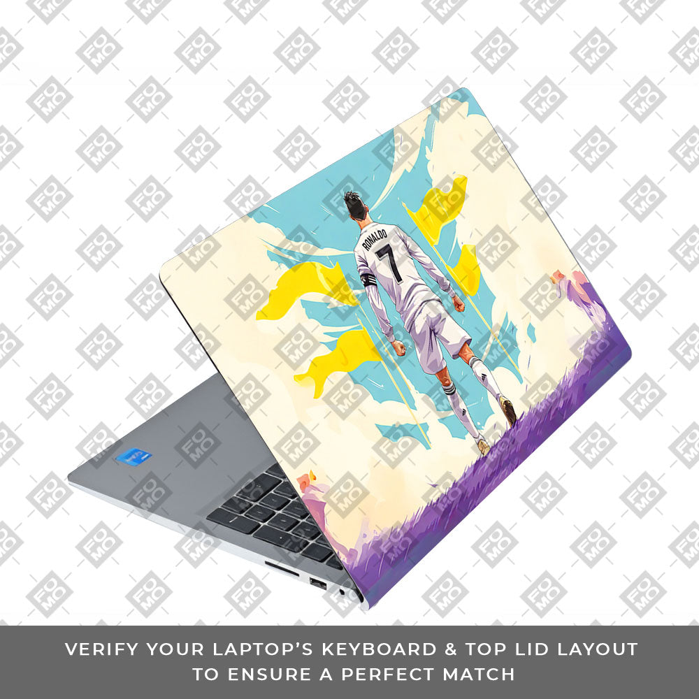 Ronaldo Final Boss Dell Inspiron 3520 3D Laptop Skin