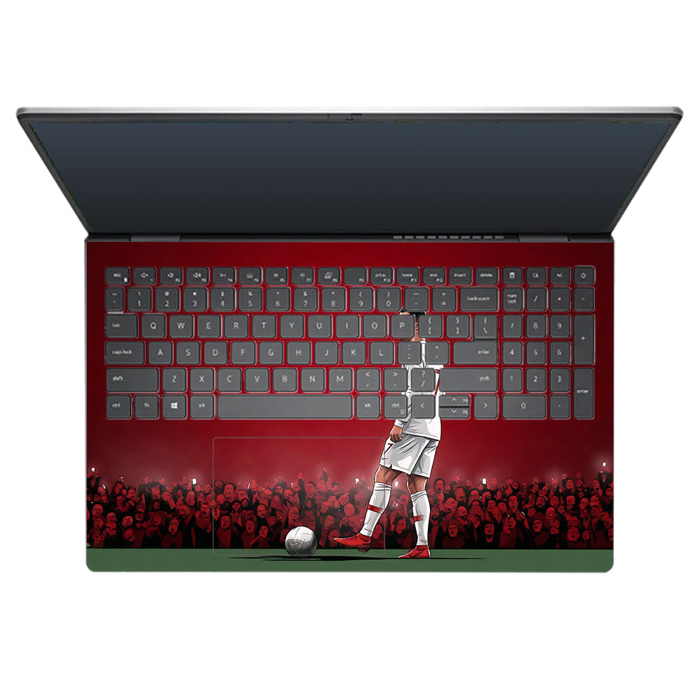 Ronaldo Cold Mode Dell Inspiron 3520 3D Laptop Skin
