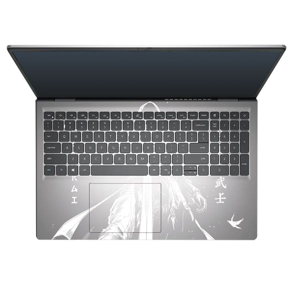 Transparent Ghost Samurai Dell Inspiron 3520 Laptop Skin