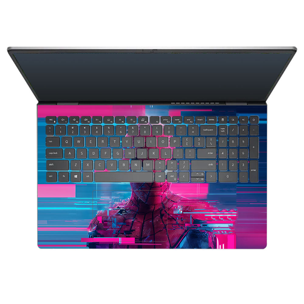 Glitch Spider Dell Inspiron 3520 3D Laptop Skin