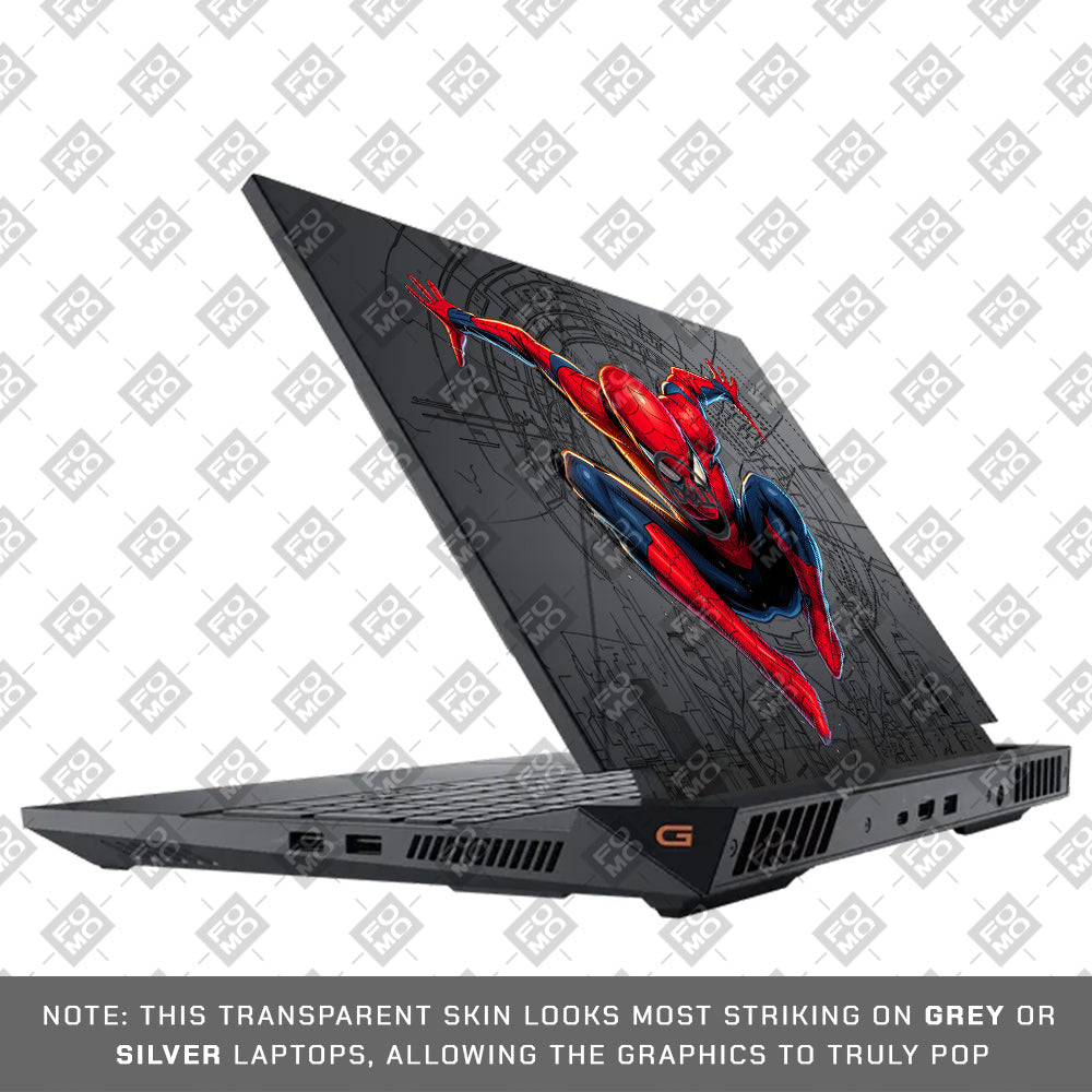 Transparent Web of Destiny Dell G15 5520, 5530 Laptop Skin