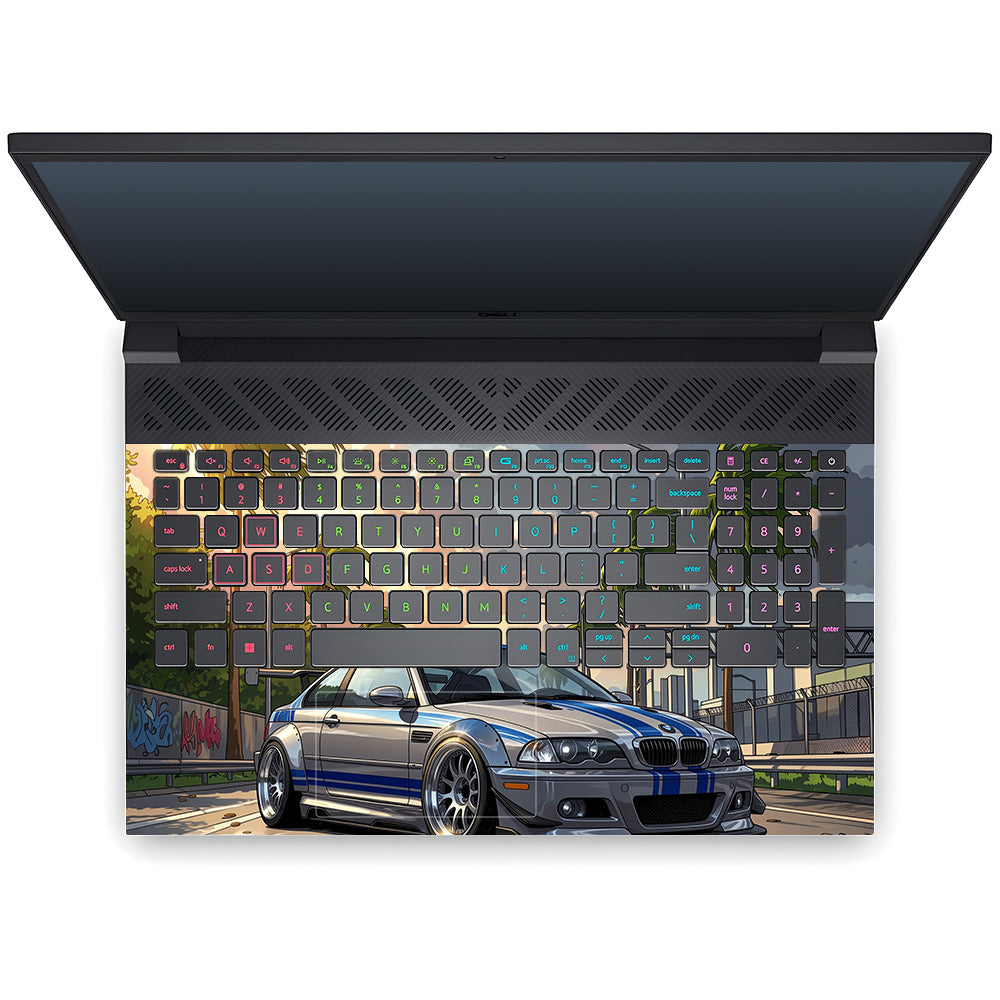 Street Icon BMW E46 Drift Legend Dell G15 5520, 5530 Laptop Skin