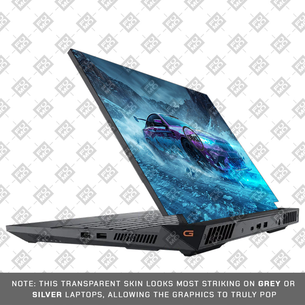 BMW Neon Drift Dell G15 5520, 5530 Laptop Skin