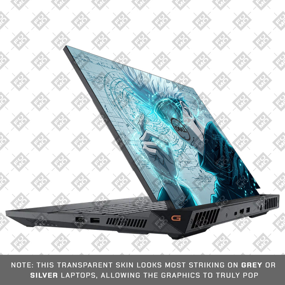 Gojo Satoru Power Dell G15 5520, 5530 Laptop Skin