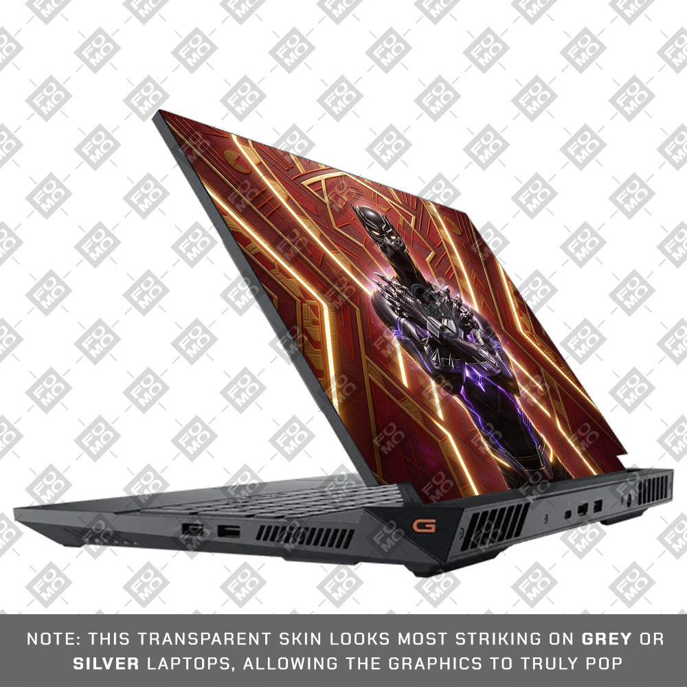 Wakanda Royal Power Dell G15 5520, 5530 Laptop Skin