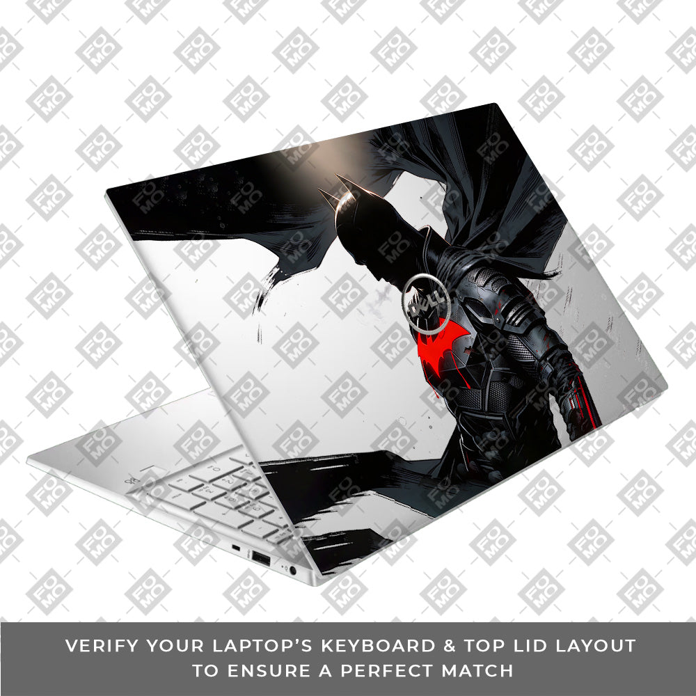 Transparent Dark Knight Dell Inspiron 3501 Laptop Skin