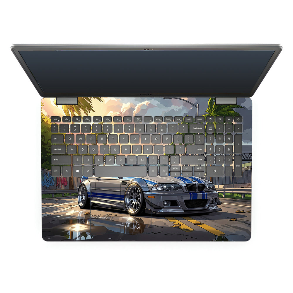 Street Icon BMW E46 Drift Legend Dell Inspiron 3501 Laptop Skin