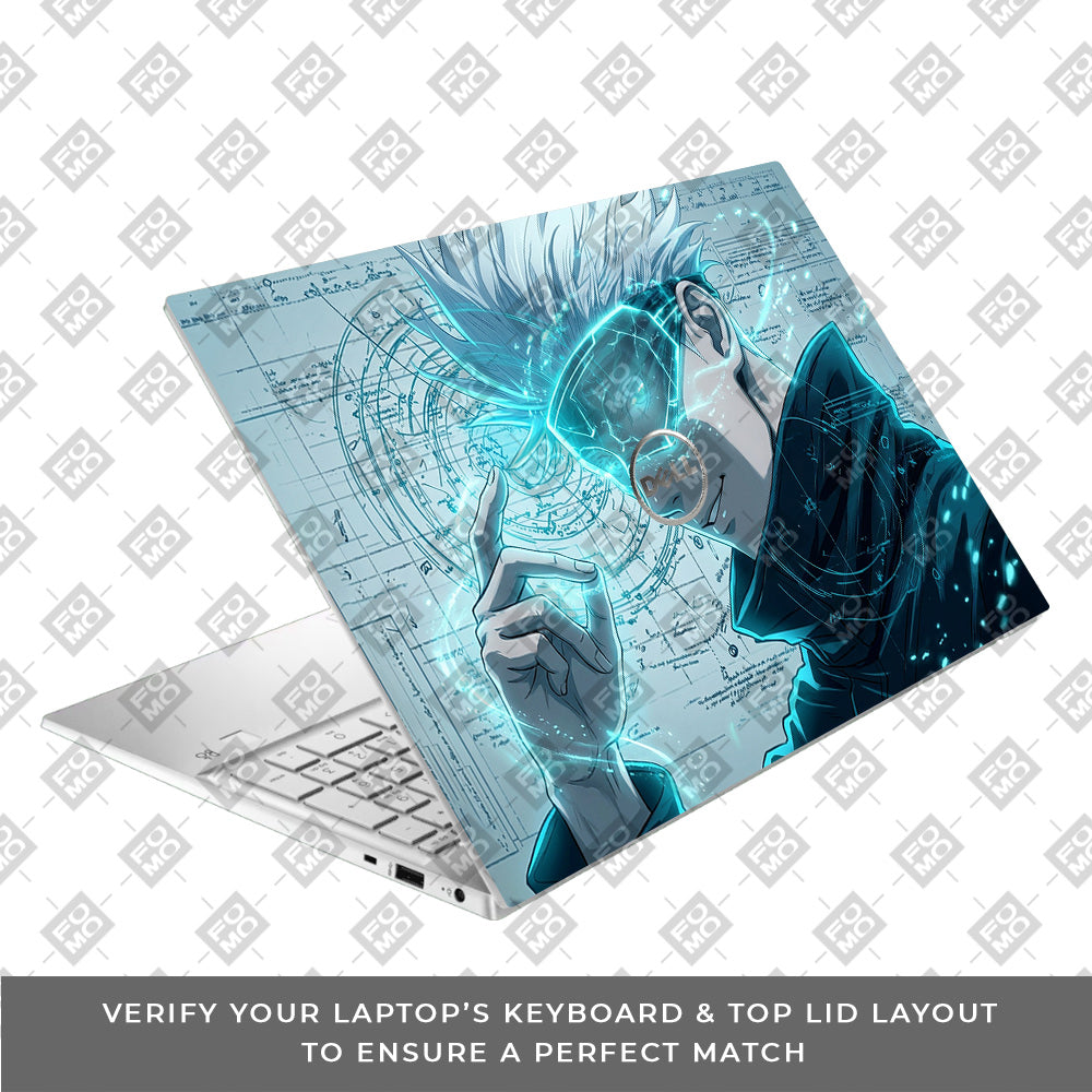 Gojo Satoru Power Dell Inspiron 3501 Laptop Skin