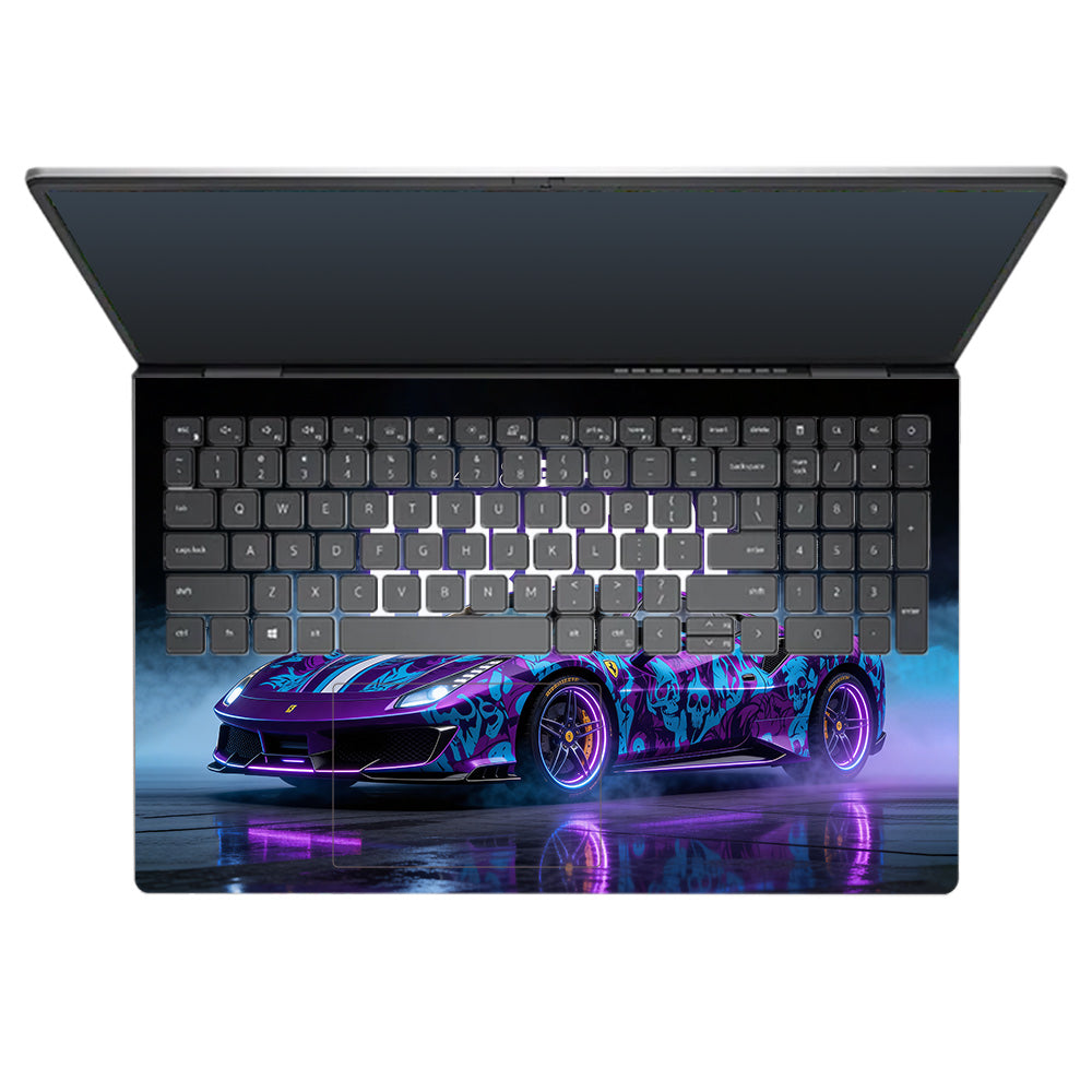 Psycho Drive Ferrari 488 Dell Inspiron 3520 Laptop Skin
