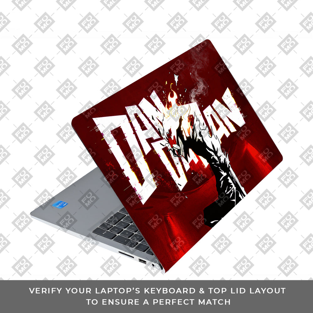 Dandadan Ignition Dell Inspiron 3520 Laptop Skin
