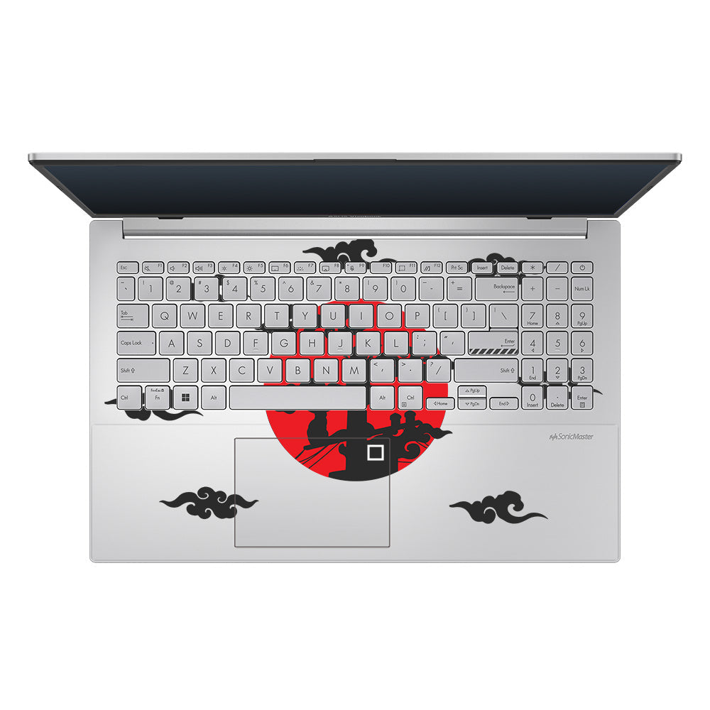 Transparent Moonlit Ninja Asus Vivobook Go 15 E1504G Laptop Skin