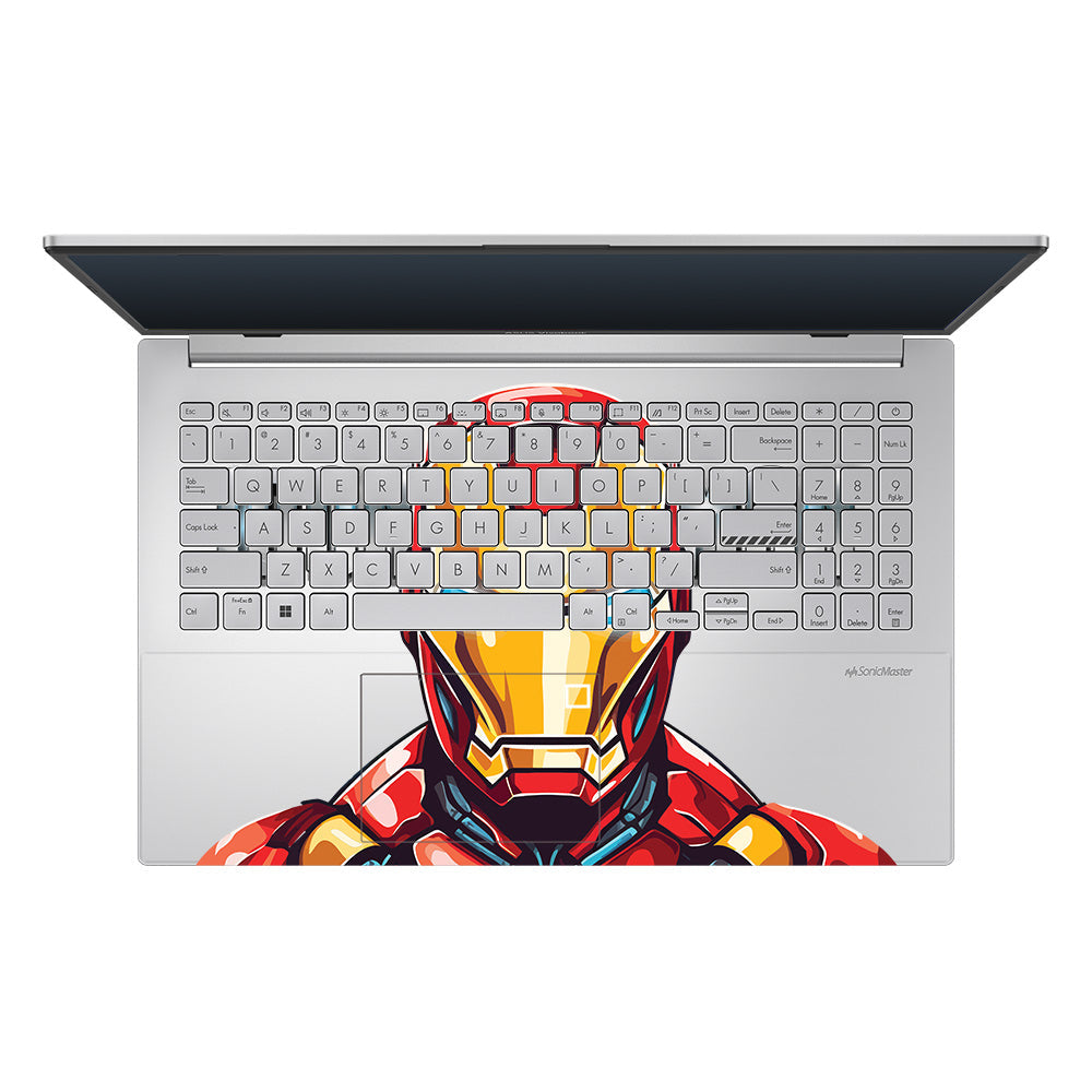 Transparent Arc Reactor Asus Vivobook Go 15 E1504G Laptop Skin