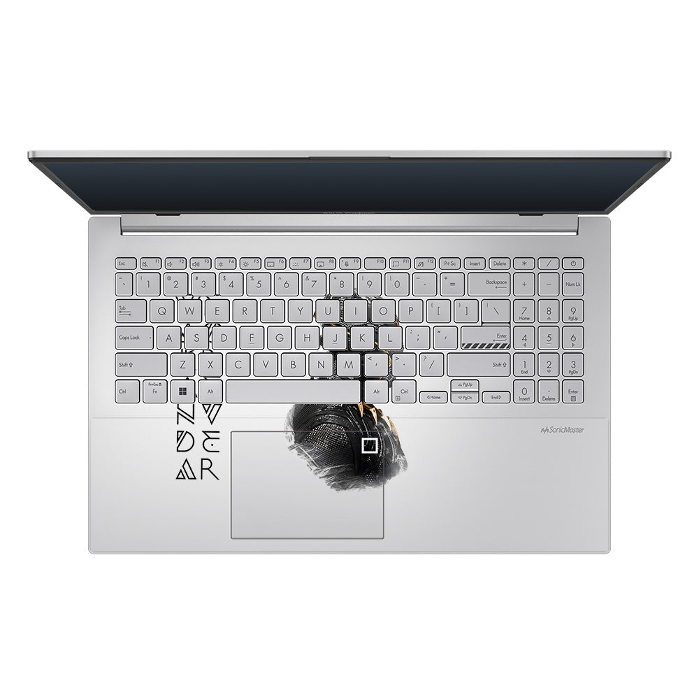 Transparent Wakanda Forever Asus Vivobook Go 15 E1504G Laptop Skin