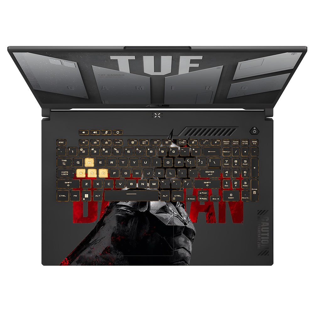 Transparent Shadow Vigilante Asus TUF Gaming F17 FX707Z Laptop Skin