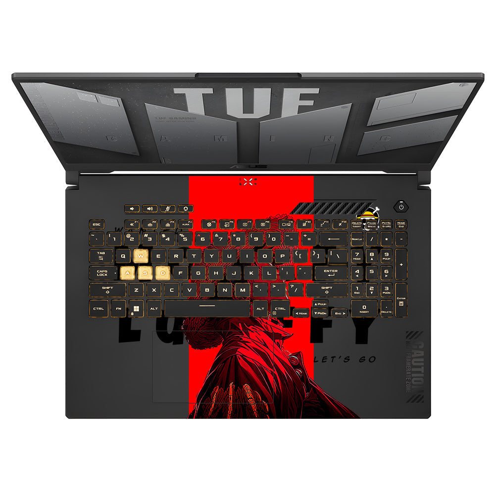 Transparent Pirate King Asus TUF Gaming F17 FX707Z Laptop Skin