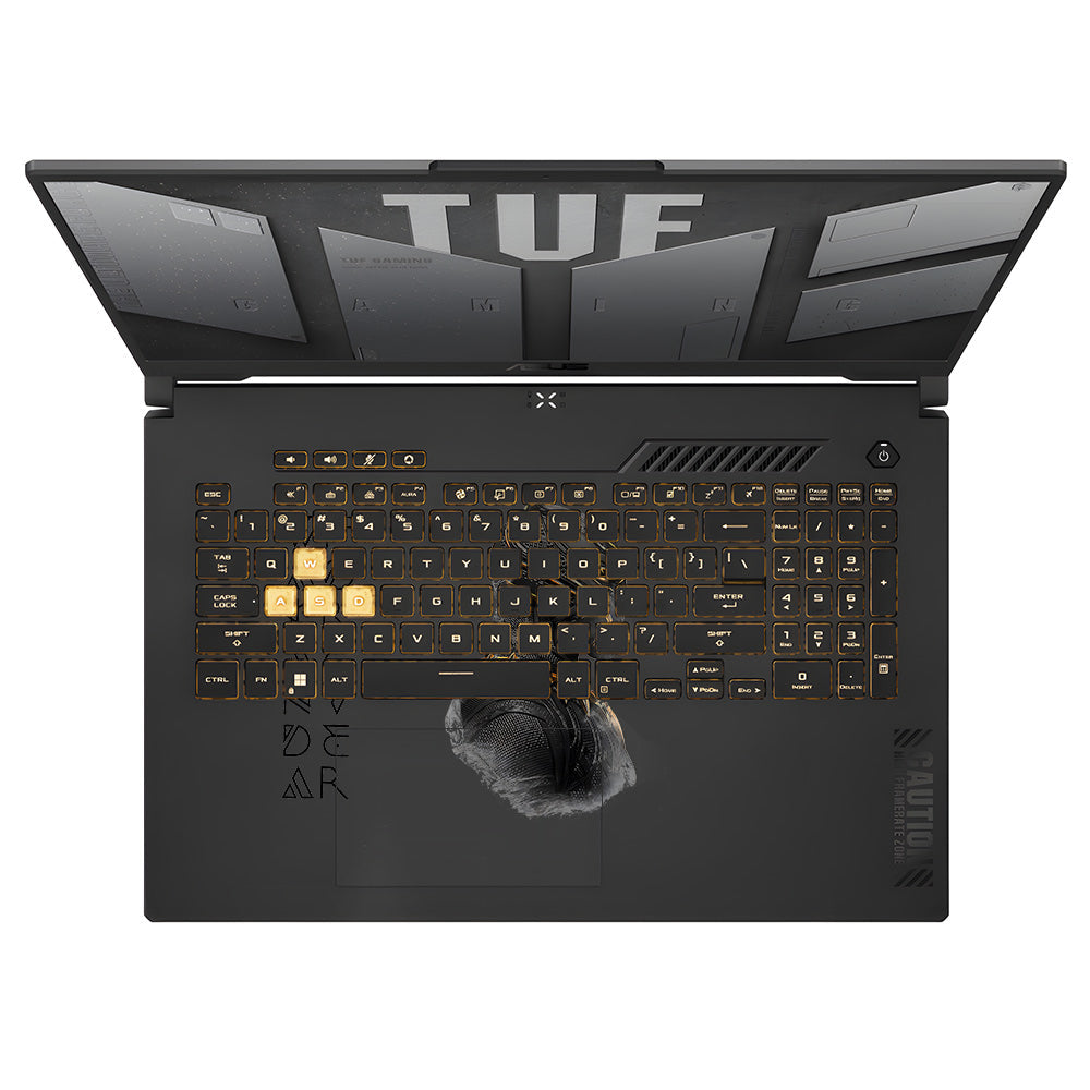 Transparent Wakanda Forever Asus TUF Gaming F17 FX707Z Laptop Skin