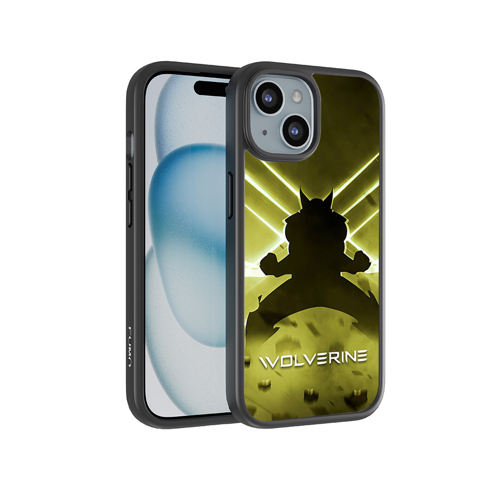 The Wolverine Comic 3D Skin with Shockguard Armour Magsafe Case for Apple iPhone 15 Plus