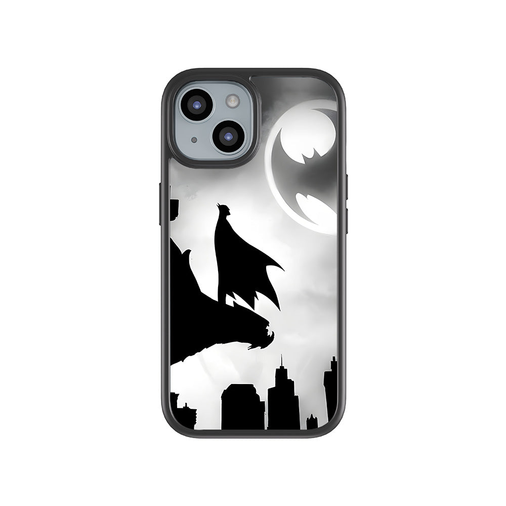 Gotham Hero 3D Skin with Shockguard Armour Magsafe Case for Apple iPhone 15 Plus