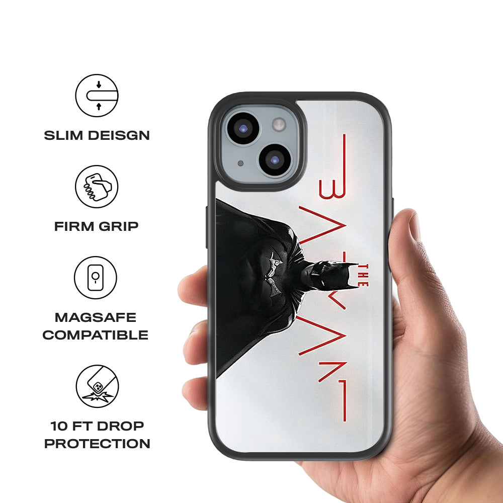 Midnight Protector 3D Skin with Shockguard Armour Magsafe Case for Apple iPhone 15