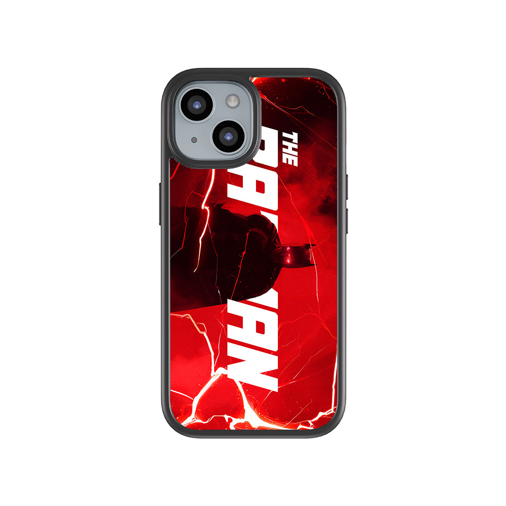 Red Rage Batman Comics 3D Skin with Shockguard Armour Magsafe Case for Apple iPhone 15