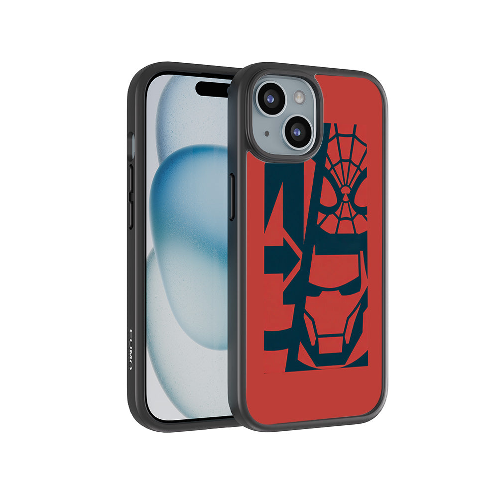 Marvel Trio 3D Skin with Shockguard Armour Magsafe Case for Apple iPhone 15 Plus