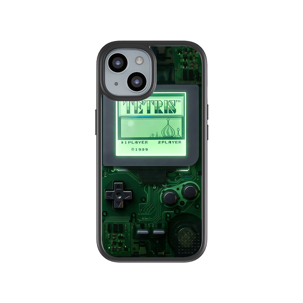 Tetris Classic 3D Skin with Shockguard Armour Magsafe Case for Apple iPhone 15 Plus