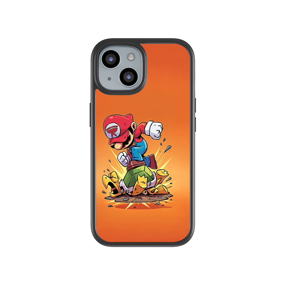 Super Mario Smash 3D Skin with Shockguard Armour Magsafe Case for Apple iPhone 15 Plus