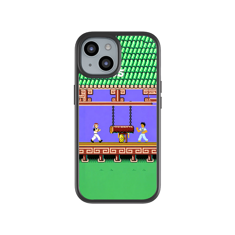 Kung Fu Clash 3D Skin with Shockguard Armour Magsafe Case for Apple iPhone 15 Plus