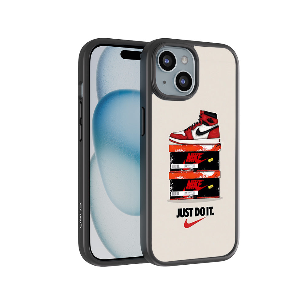 Nike Air Jordan 3D Skin with Shockguard Armour Magsafe Case for Apple iPhone 15
