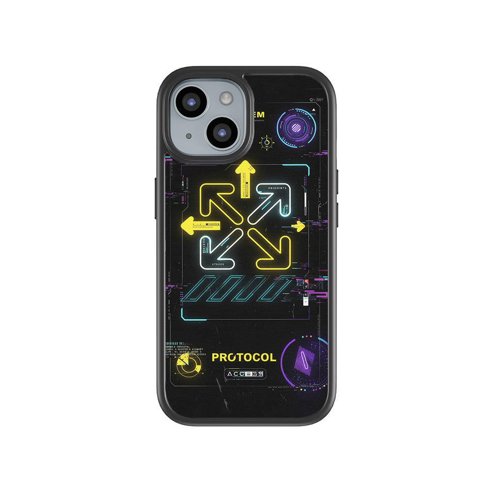 System and 15 Plustocol 3D Skin with Shockguard Armour Magsafe Case for Apple iPhone 15