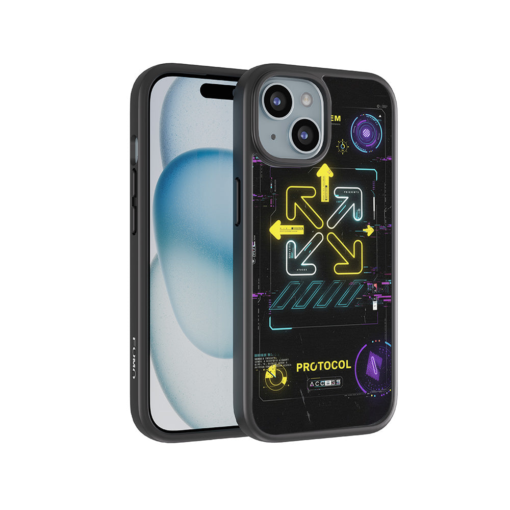 System and 15 Plustocol 3D Skin with Shockguard Armour Magsafe Case for Apple iPhone 15