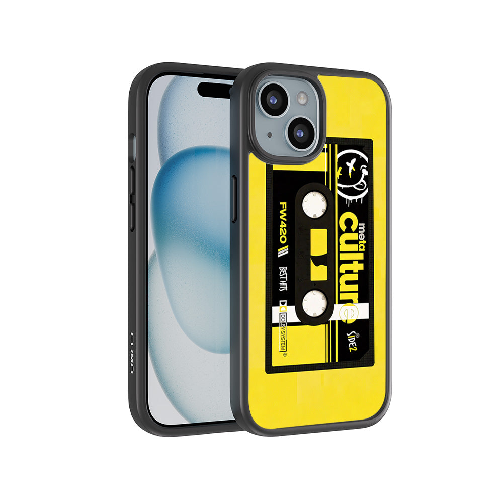 Meta Culture 3D Skin with Shockguard Armour Magsafe Case for Apple iPhone 15