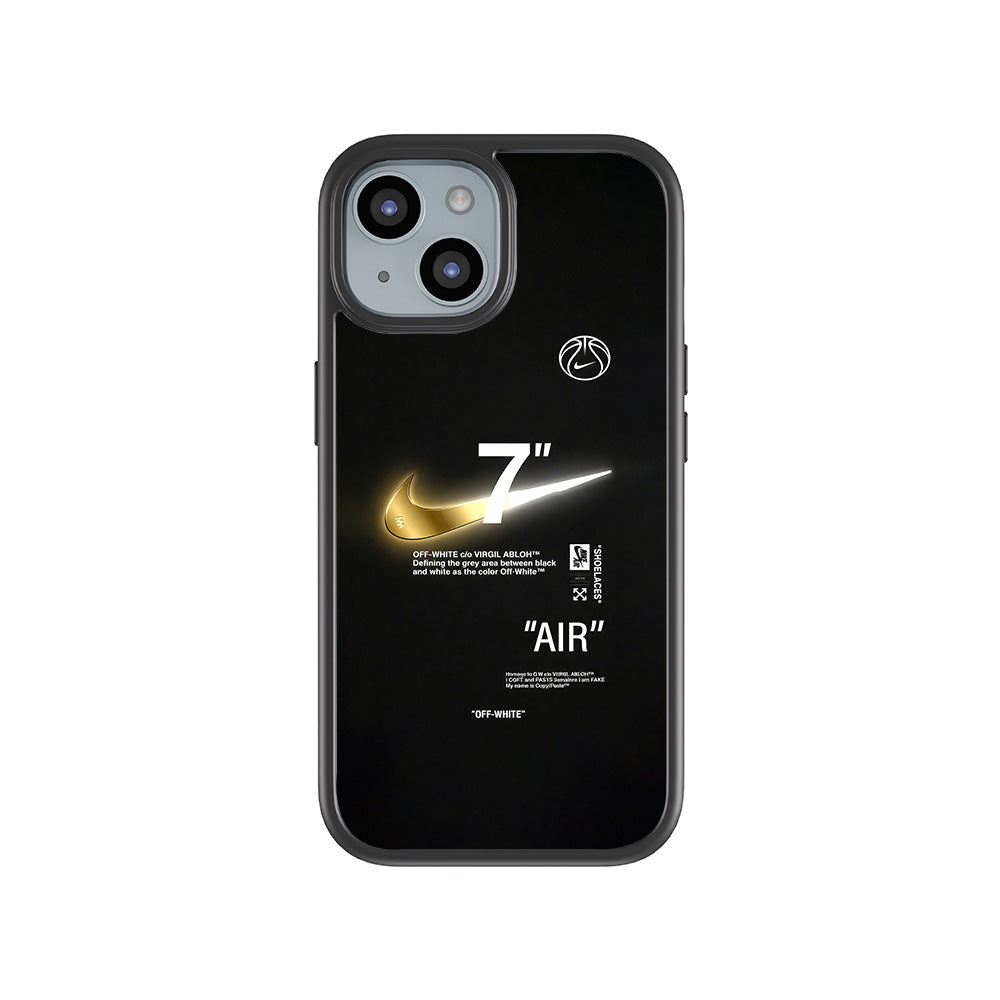 Off-White Sneakerhead 3D Skin with Shockguard Armour Magsafe Case for Apple iPhone 15