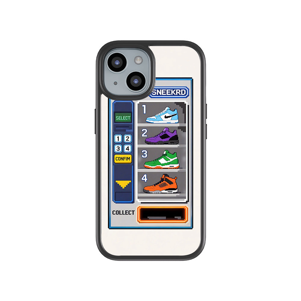 Sneaker Collecting Game 3D Skin with Shockguard Armour Magsafe Case for Apple iPhone 15 Plus
