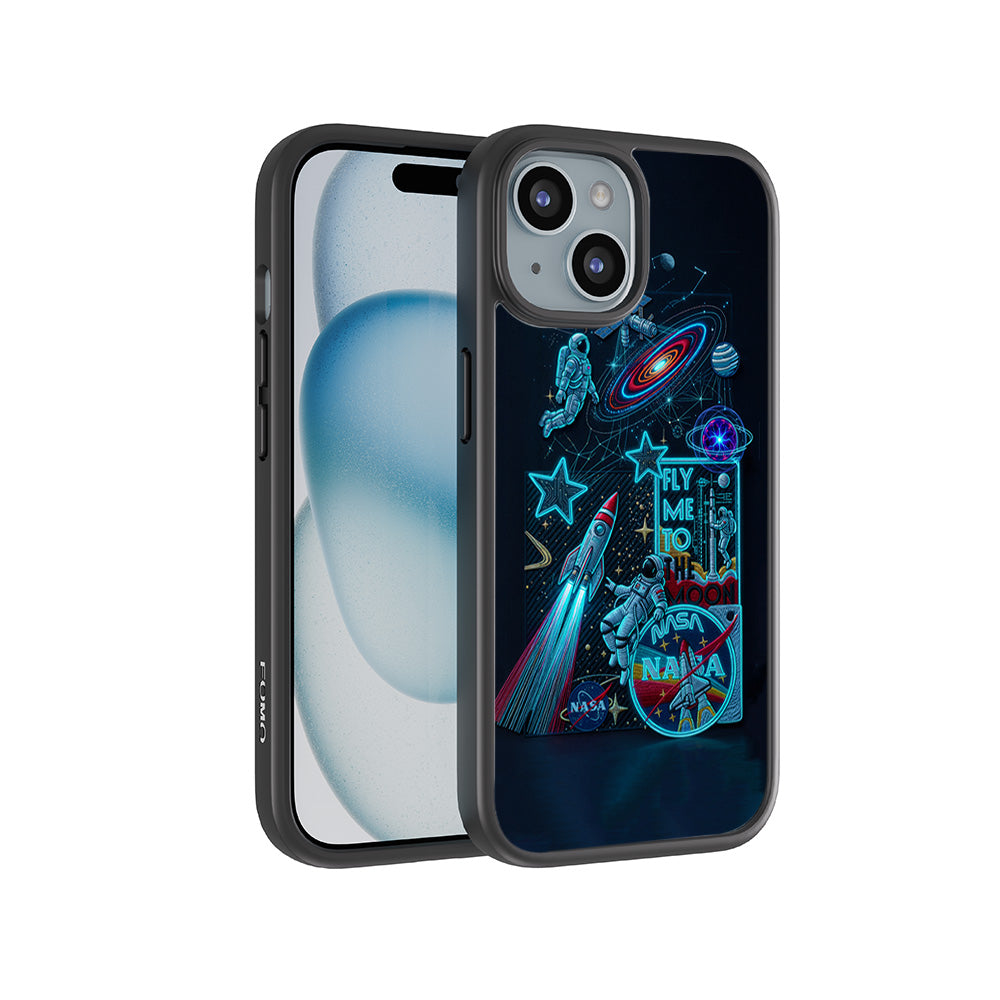 NASA Exploration 3D Skin with Shockguard Armour Magsafe Case for Apple iPhone 15