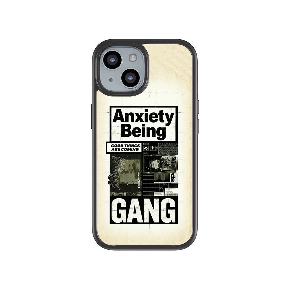Anxiety Art 3D Skin with Shockguard Armour Magsafe Case for Apple iPhone 15 Plus