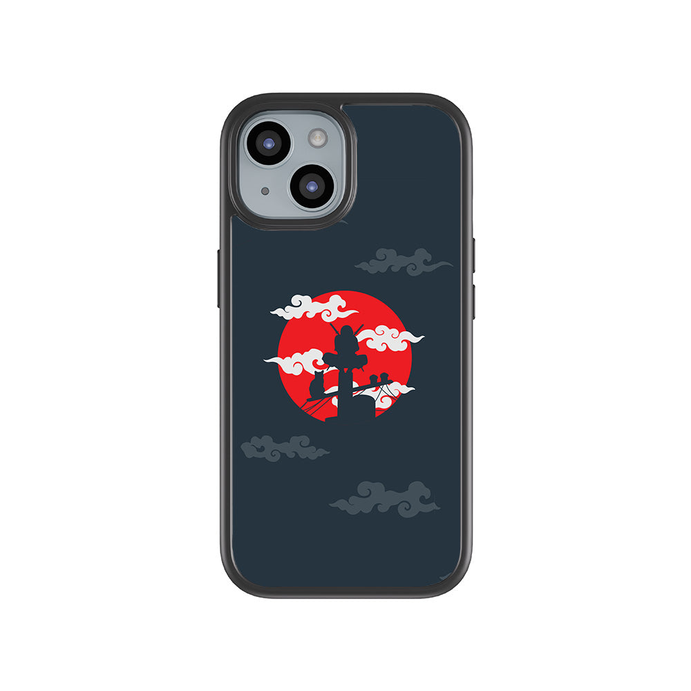 Itachi Uchiha Anime 3D Skin with Shockguard Armour Magsafe Case for Apple iPhone 15