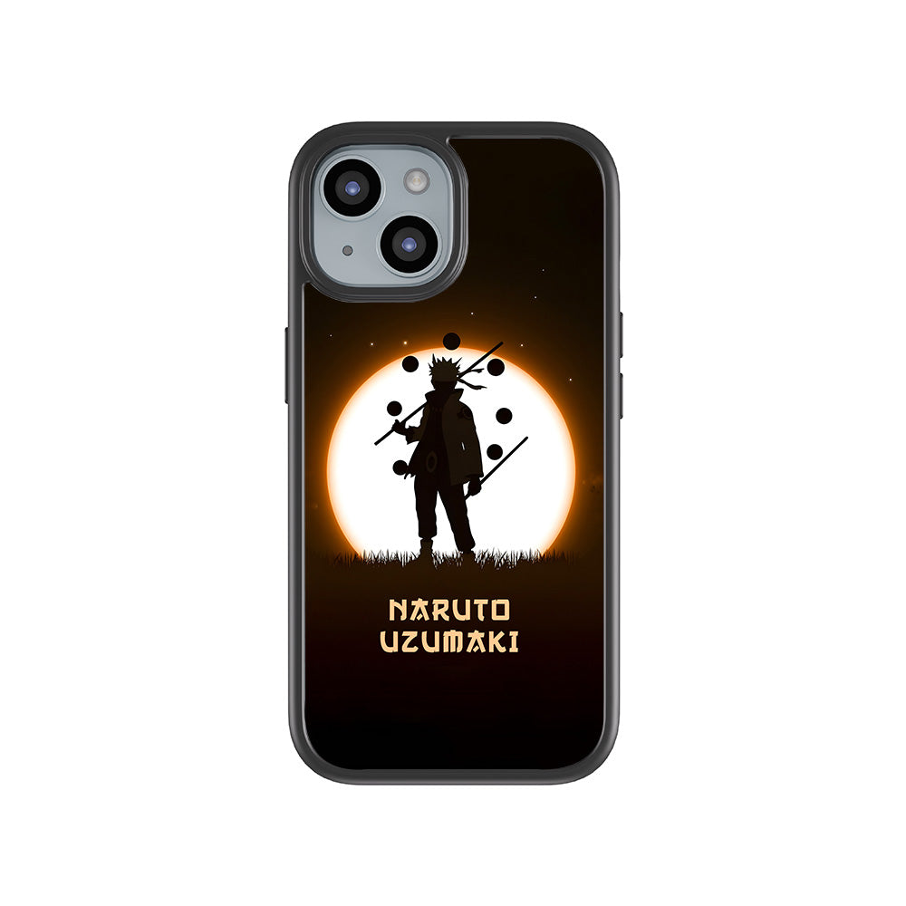 Uzumaki Naruto Anime 3D Skin with Shockguard Armour Magsafe Case for Apple iPhone 15