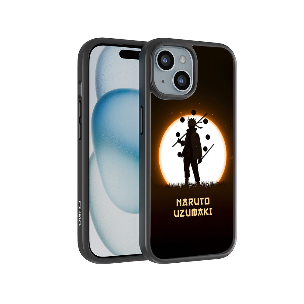 Uzumaki Naruto Anime 3D Skin with Shockguard Armour Magsafe Case for Apple iPhone 15