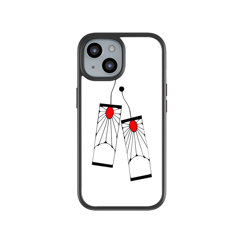 Tanjiro Hanafuda Anime 3D Skin with Shockguard Armour Magsafe Case for Apple iPhone 15