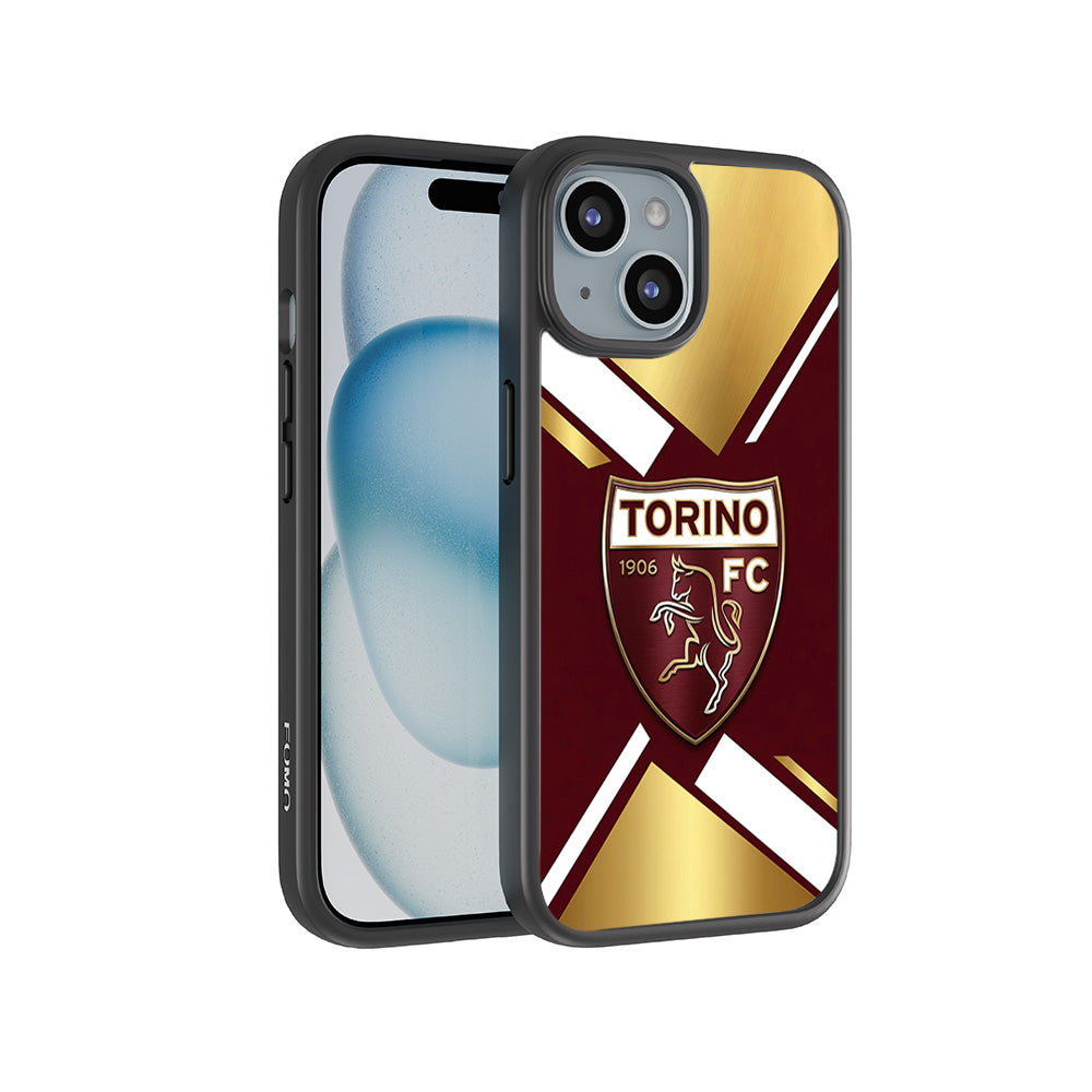 TORINO FC 1906 Sports 3D Skin with Shockguard Armour Magsafe Case for Apple iPhone 15