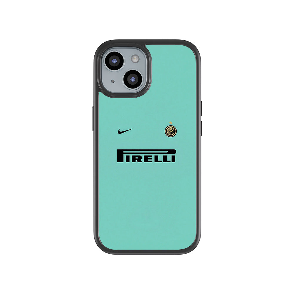 Pirelli Green 3D Skin with Shockguard Armour Magsafe Case for Apple iPhone 15