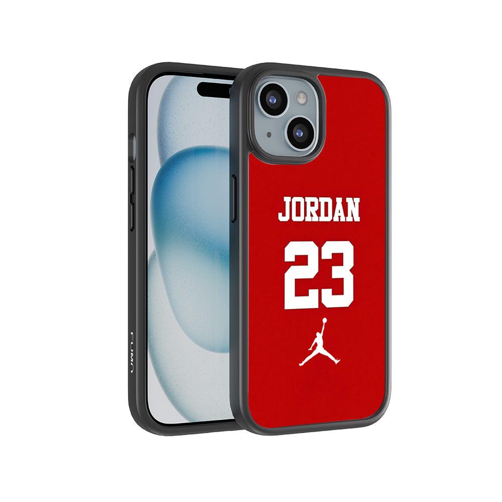 Jordan 23 3D Skin with Shockguard Armour Magsafe Case for Apple iPhone 15