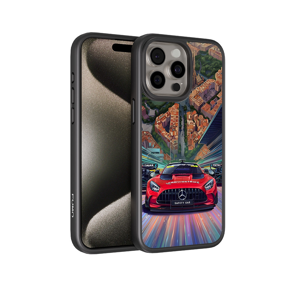 2023 Spanish Grand Prix 3D Skin with Shockguard Armour Magsafe Case for Apple iPhone 15 Pro Max